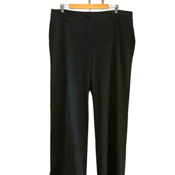 Michael Kors Millbrook Cut Wide Leg Cuffed Black Trousers
professional pants - Picture 10 of 10